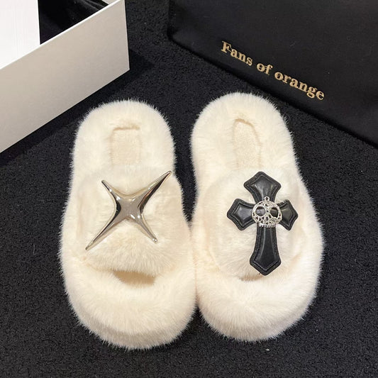 marshmallow crossfire slippers